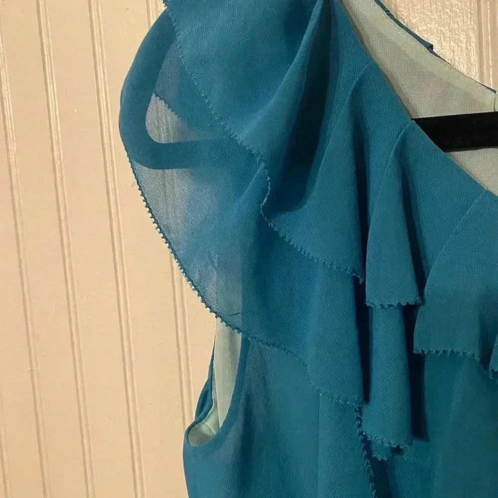 Maloom colorblock 100% cotton dress - Picture 4 of 9